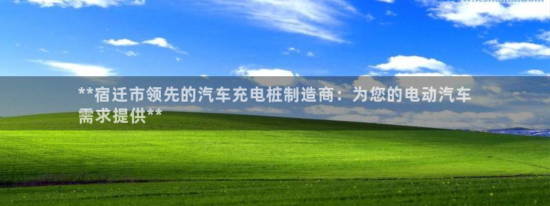 威廉官网是多少：**宿迁市领先的汽车充电桩制造商：为您的电动汽车
需求提供**