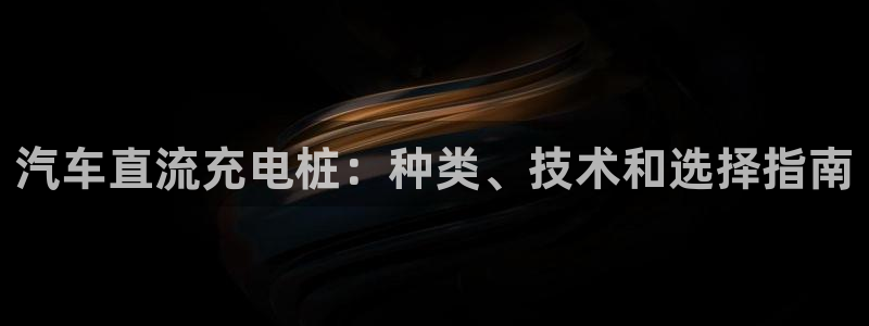 威廉希尔不给出款：汽车直流充电桩：种类、技术和选择指南