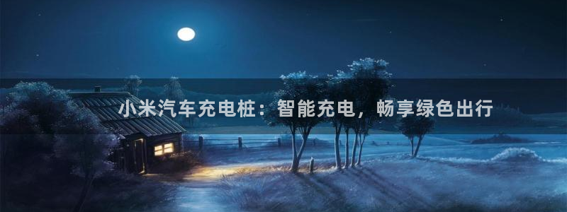 威廉希尔分析软件：         小米汽车充电桩：智能充电，畅享绿色出行